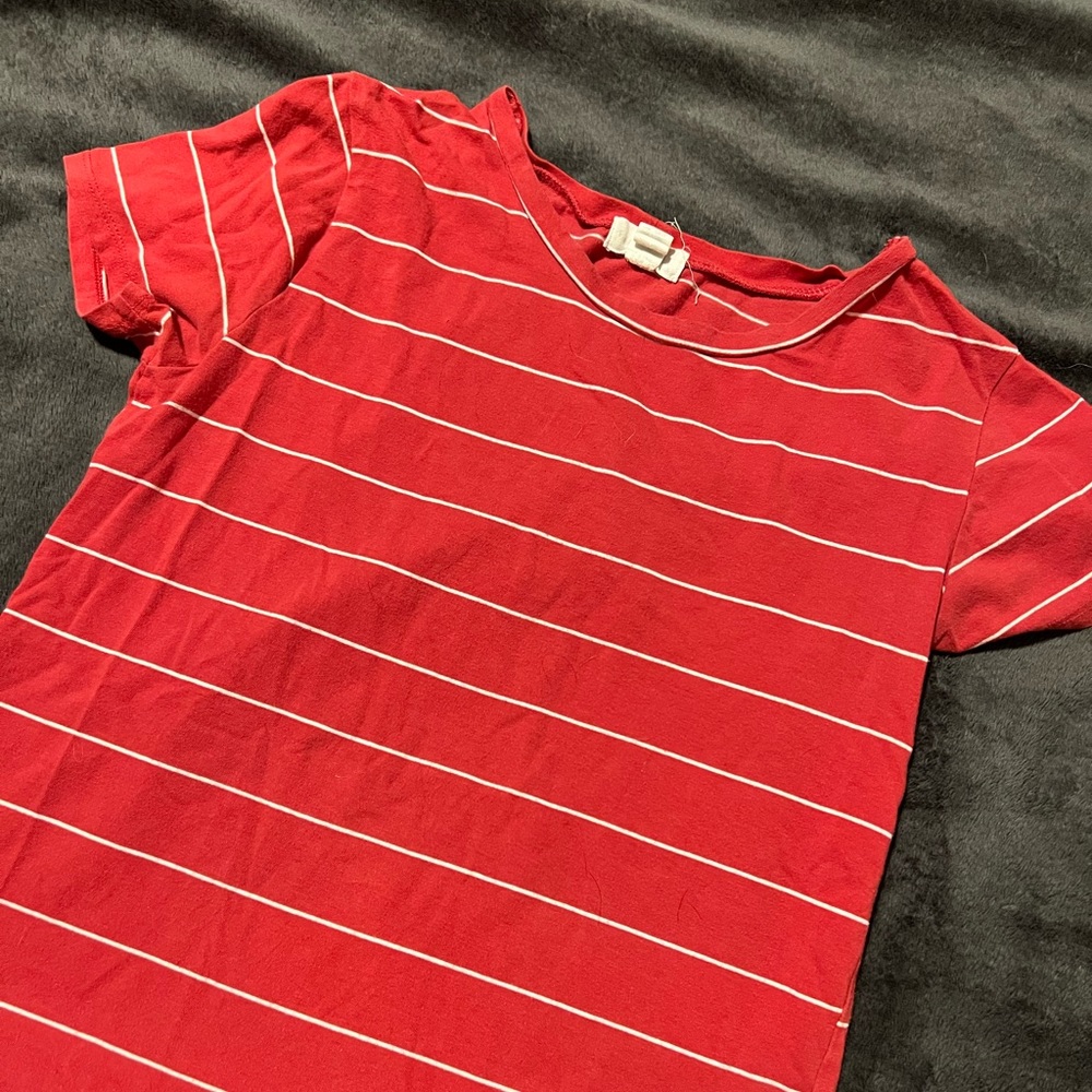 Tilly’s striped shirt